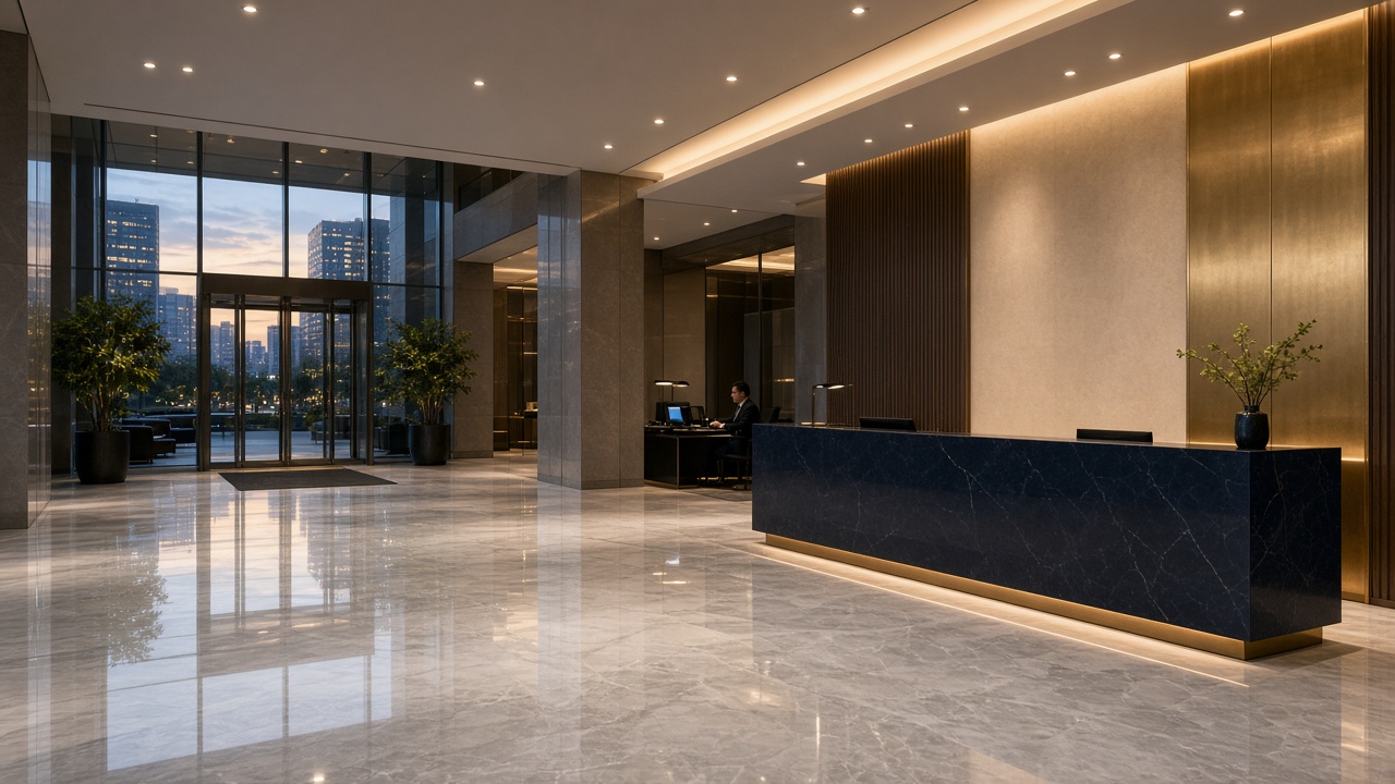 企业接待与风险提示场景